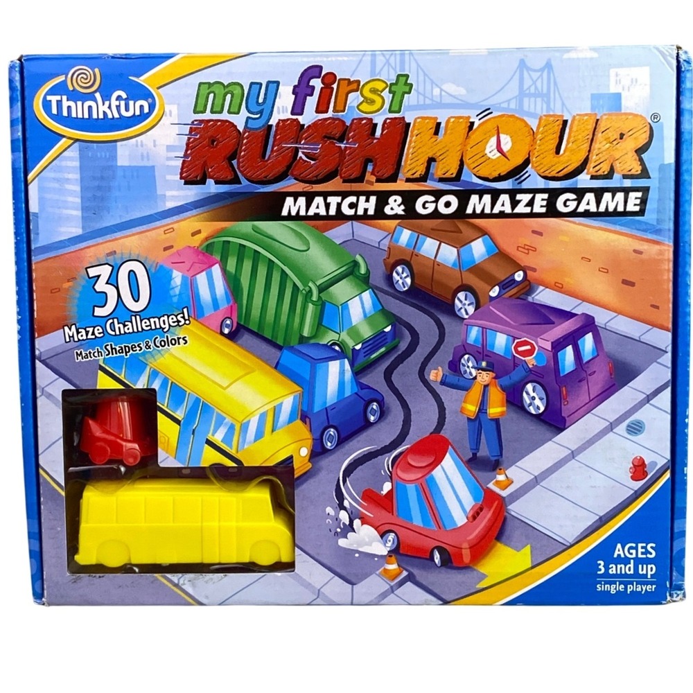 ThinkFun‎ My First Rush Hour Match Game Sensory Brain Training